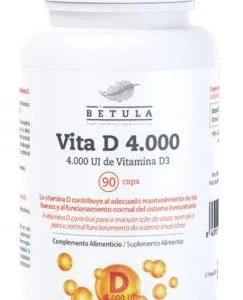 Vita D 4.000 UI · Betula · 90 cápsulas