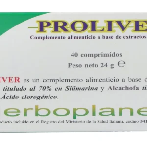 Proliver · Herboplanet · 40 comprimidos