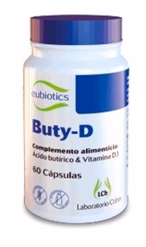 Buty-D · Eubiotics · 60 cápsulas