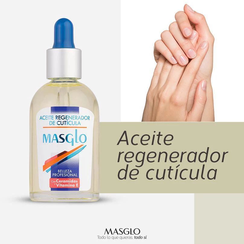 Masglo aceite regenerador de cuticula